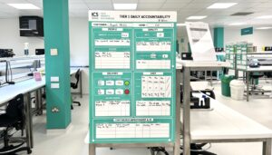 Line-side board at ICS Medical Dvices 